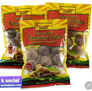 image of tamarind ball sold in Jamaica that's well package and ready to be shipped globally