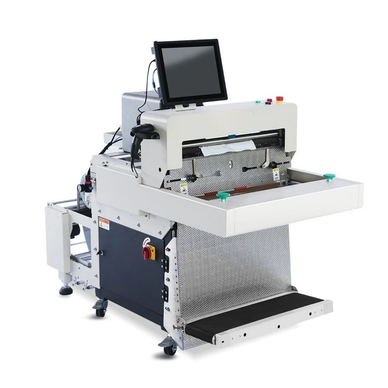 Customized automatic baler e-commerce express packaging machine Parcel automatic printing and labeling machine 5 Customized automatic baler e-commerce express packaging machine Parcel automatic printing and labeling machine