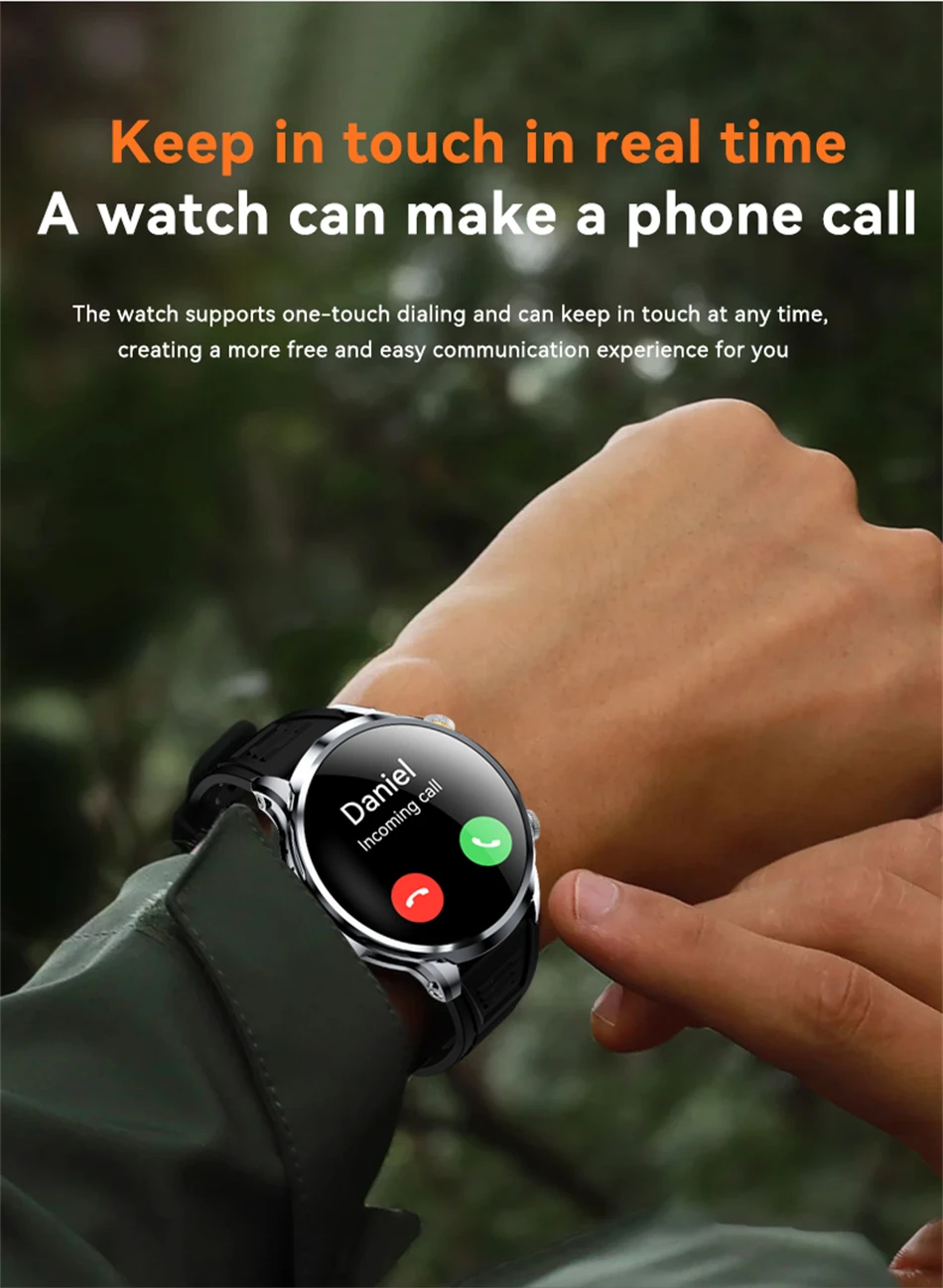 5G/4G Full Network Smart Watch 680*680 AMOLED 1880mah Battery 16GB+256GB RAM HD Camera GPS WIFI Google APPS Download Smartwatch - Image 18