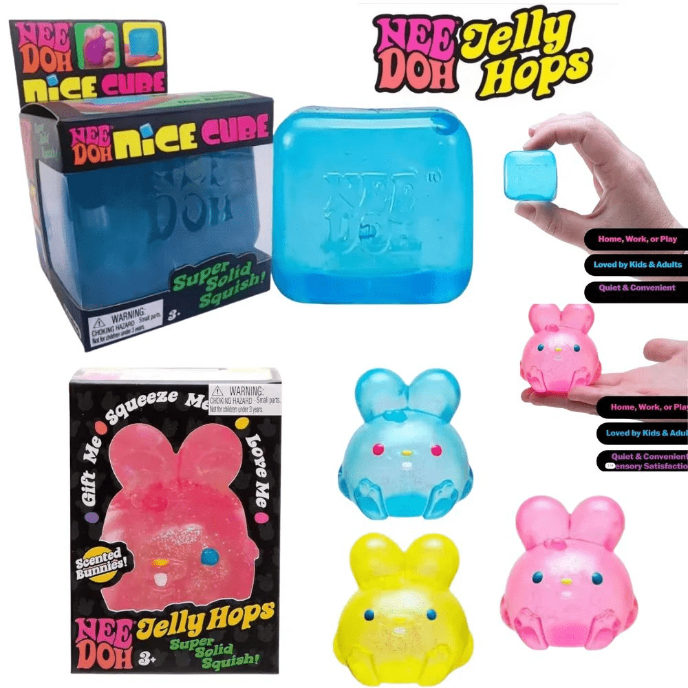 2026 NeeDOH Model Soft Squishy Toy — The Classic Viral Cube