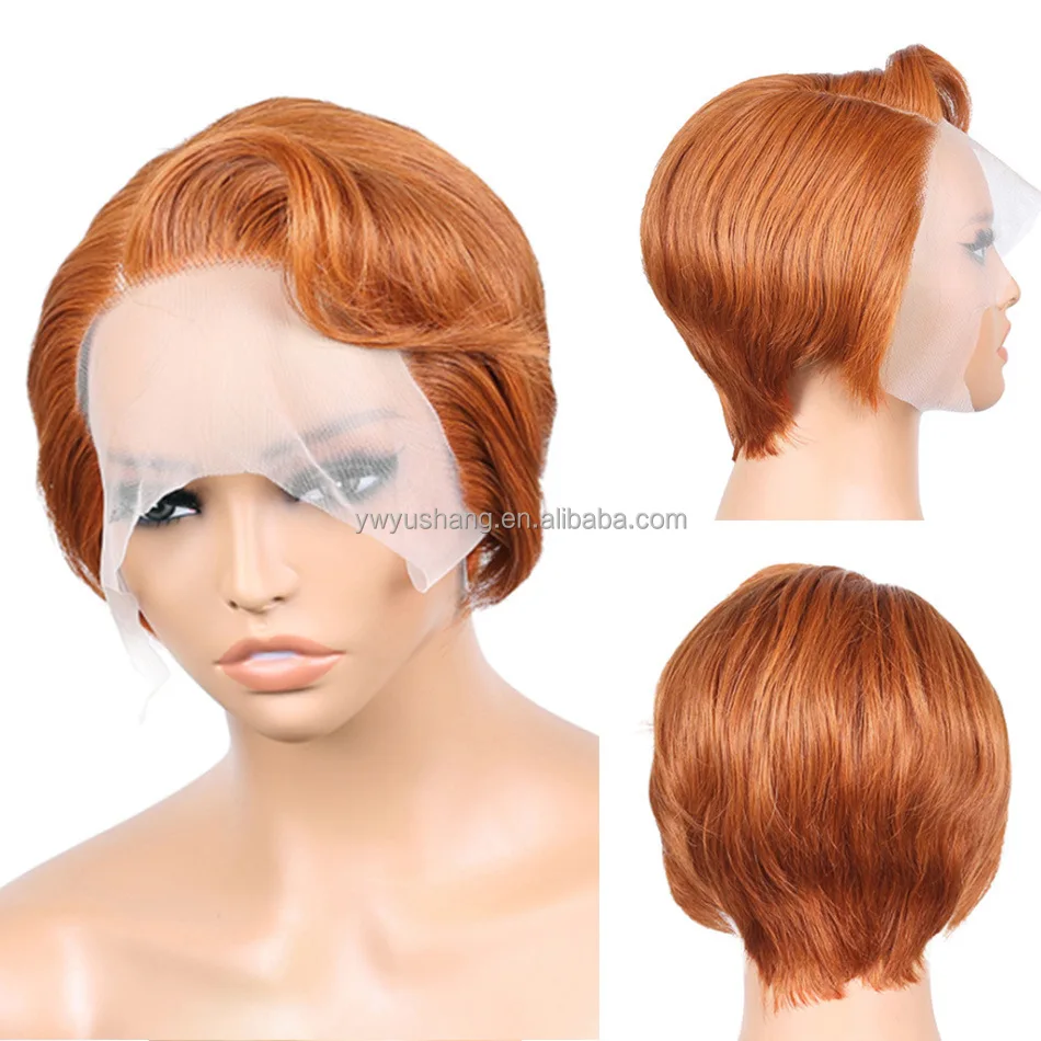 6 Inch 13x4 Frontal Lace Pixie Straight Cut Wigs Real True Natural Human Hair Short for Black Women - Image 4