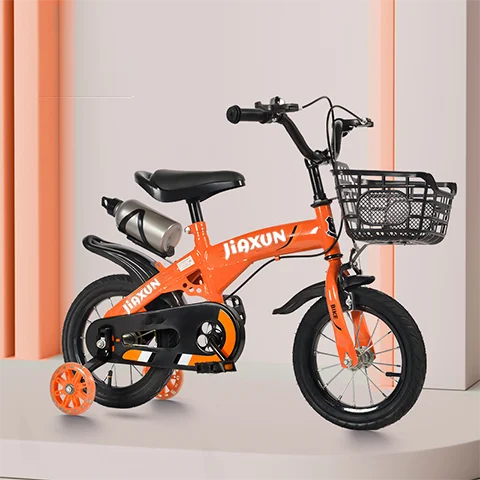 China Factory's In-Stock 12 14 16 18 Inch Single Speed Mountain Bike for Kids Durable Steel Fork & Double V Brake Price - Image 6