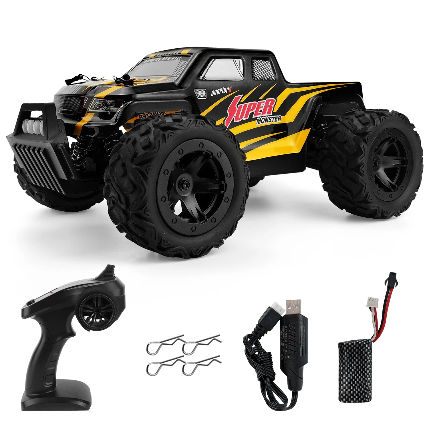 In Stock 1/14 Off Road High Speed Toy 4Wd Off-Road Car Monster Racing Chinese Remote Control Offroad Rc Monster Truck 4X4 - Image 2