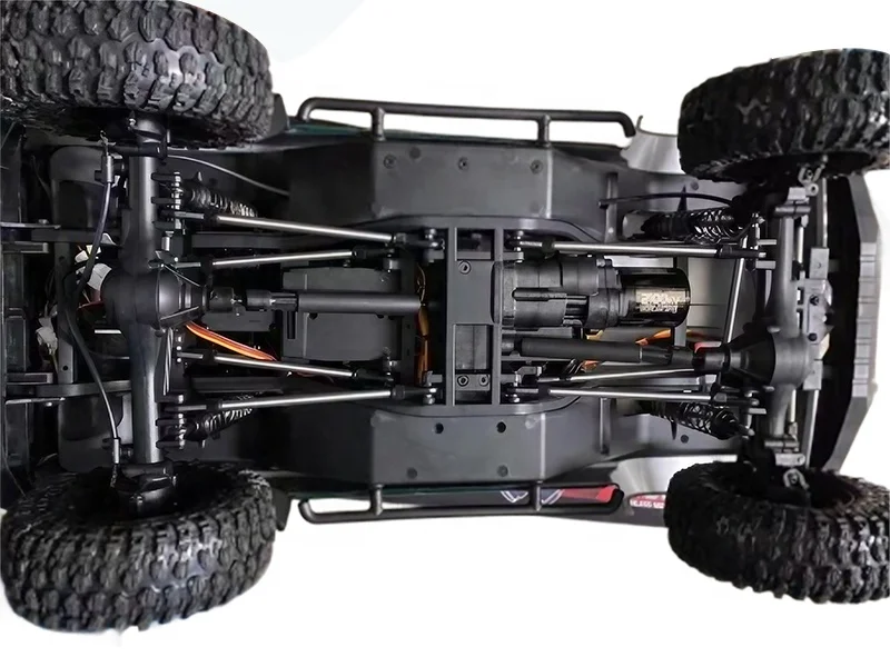 Tank Turn RC Crawler Truck YK4107 PRO 2.4GHz 10CH Brushless Motor Hobbywing ESC Portal Axle Oil Shock Pickup Rock Climbing Car - Image 6