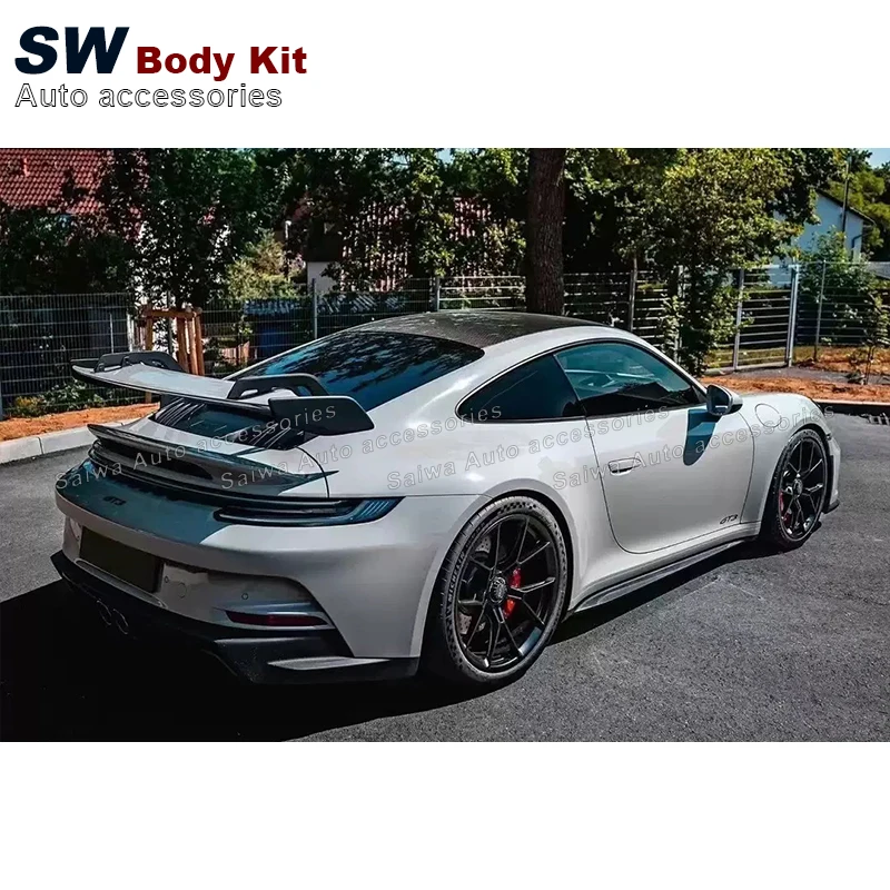 High Quality Body Kit for Porsche 911 992 Upgrade Modification Rear Bumper Front Bumper Side Skirts Auto Parts - Image 4
