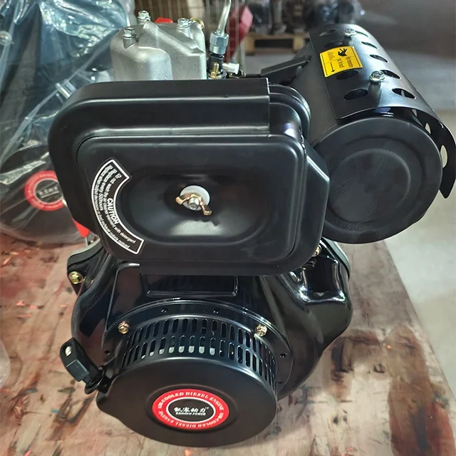 168F 196cc 170 F 7 HP 7.5HP 18HP 4-Stroke Motor for Bike / 4 Stroke 3HP Air-Cooled 144F Horizontal Diesel Engine - Image 2