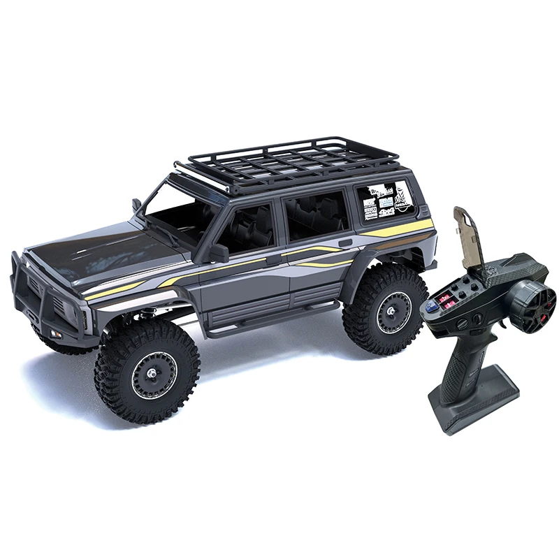 Tank Turn RC Crawler Truck YK4107 PRO 2.4GHz 10CH Brushless Motor Hobbywing ESC Portal Axle Oil Shock Pickup Rock Climbing Car - Image 8