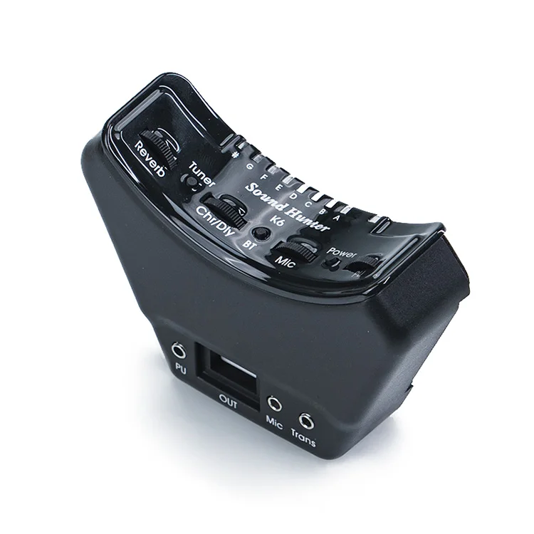 Wholesale Sound Hunter acoustic guitar pickup Resonance Pickups with tuner and charger for musical instrument accessories. - Image 3