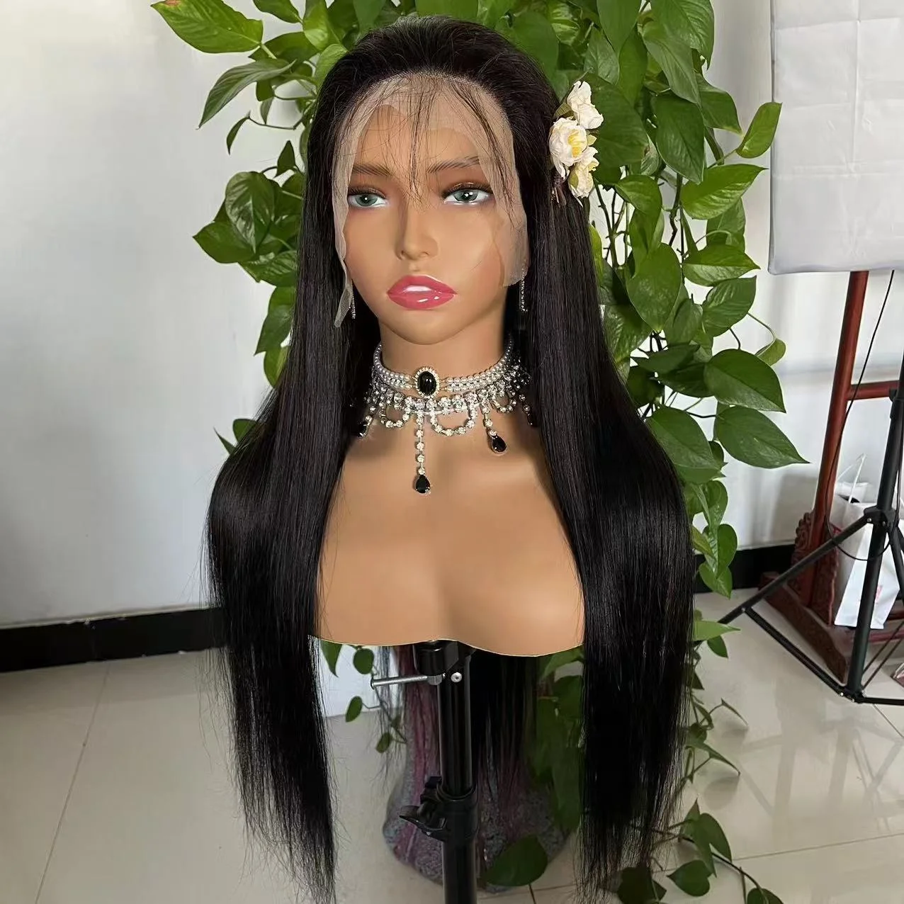 Transparent Hd Lace Front Wigs Glueless Bone Straight Human Hair Wig Virgin Cuticle Aligned Hair Wigs - Image 5