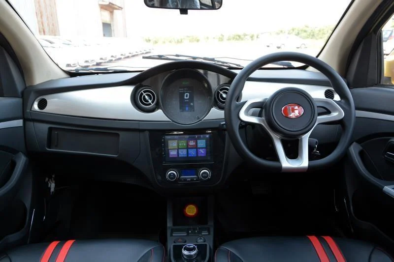 A0 Brand New Electric Car Four-Wheel Hatchback with Optional Battery 4 Seats Right/Left Steering New Energy Vehicle - Image 3