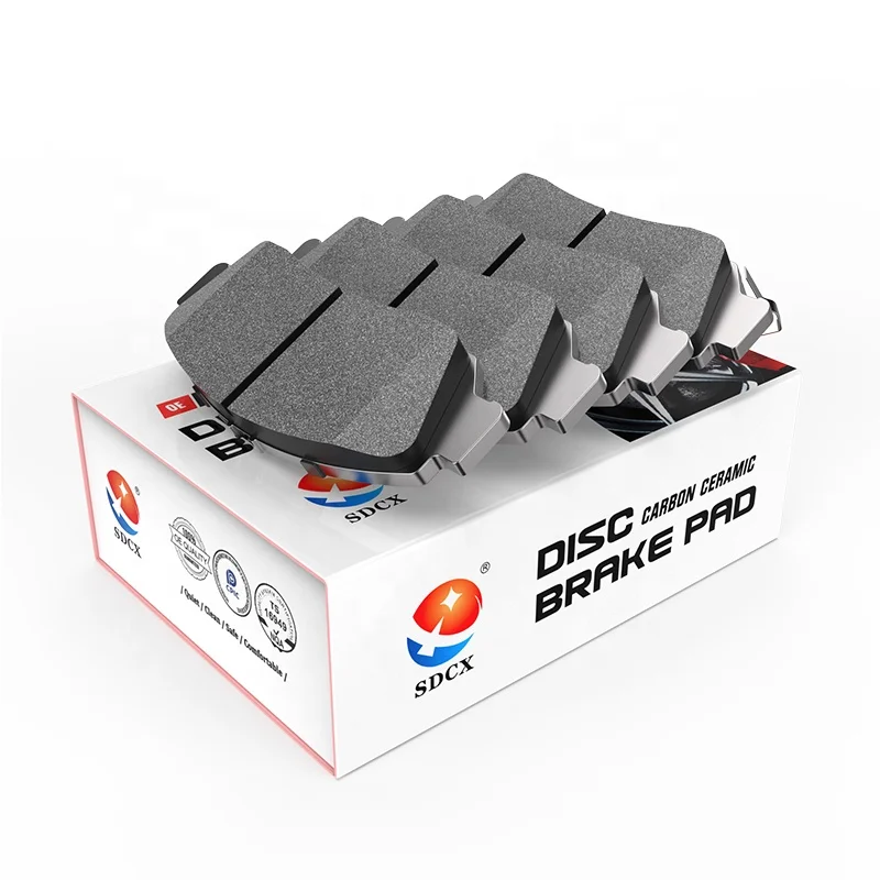 SDCX D2042 Brake Systems Manufacturer No Dust No Noise Ceramic Brake Pads for Cars