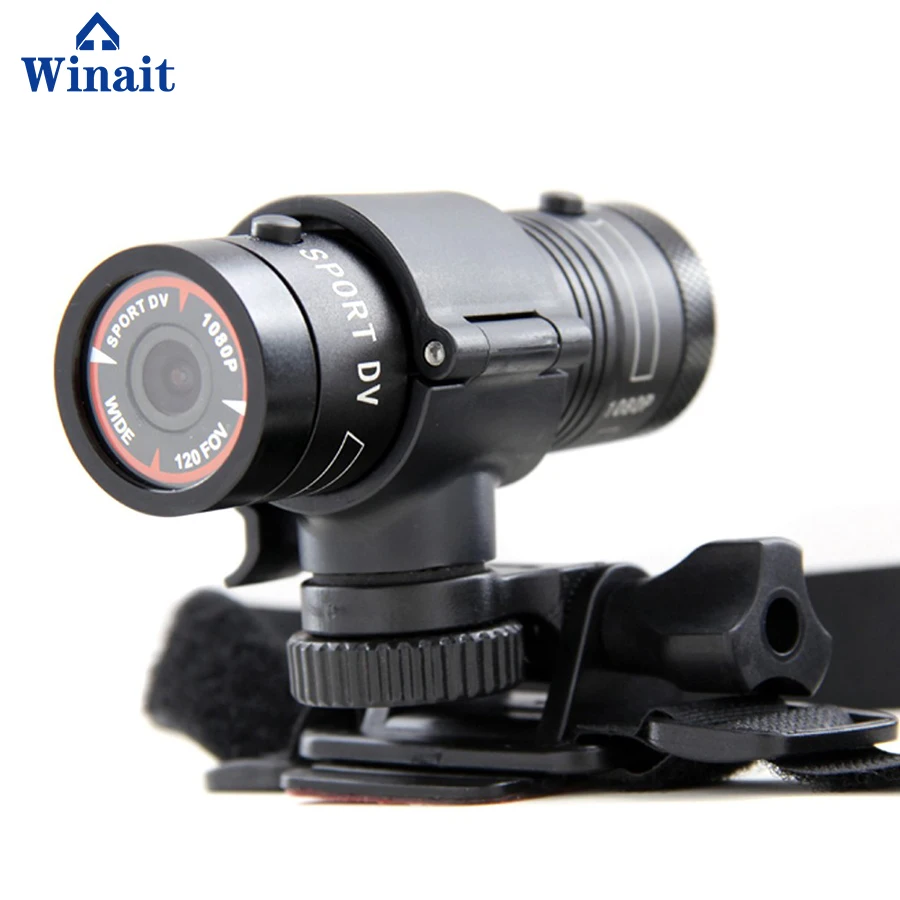 Mini Sports Camera F9 Hd Bike Motorcycle Helmet Sports Action Camera Video Dvr Dv Camcorder - Image 2