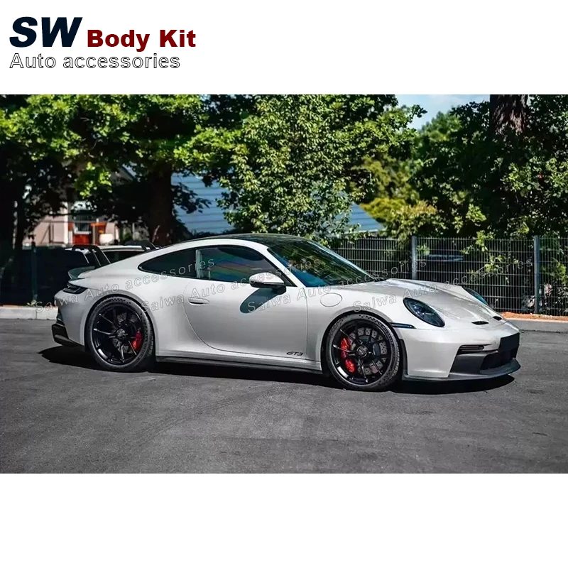 High Quality Body Kit for Porsche 911 992 Upgrade Modification Rear Bumper Front Bumper Side Skirts Auto Parts - Image 3