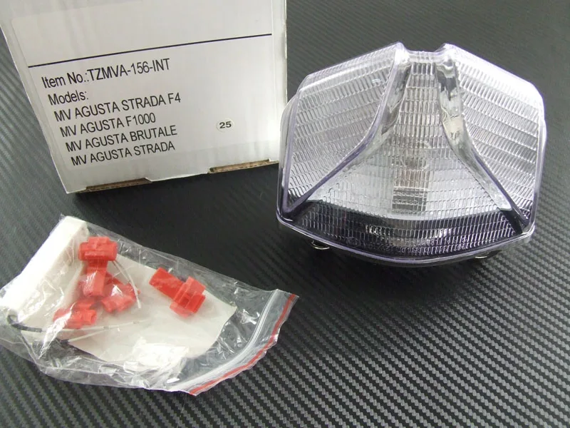 MV AGUSTA STRADA F4 F1000 Brutale Tail Light with Integrated LED Turn Signal Motorcycle Lighting System - Image 6
