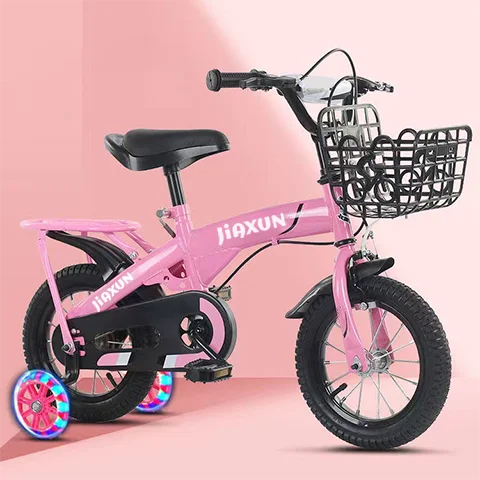 China Factory's In-Stock 12 14 16 18 Inch Single Speed Mountain Bike for Kids Durable Steel Fork & Double V Brake Price - Image 5