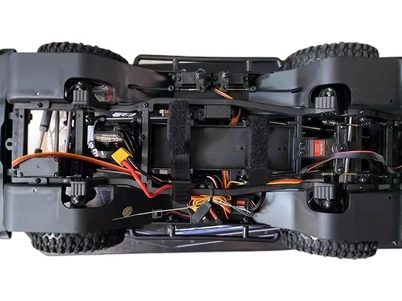 Tank Turn RC Crawler Truck YK4107 PRO 2.4GHz 10CH Brushless Motor Hobbywing ESC Portal Axle Oil Shock Pickup Rock Climbing Car - Image 5