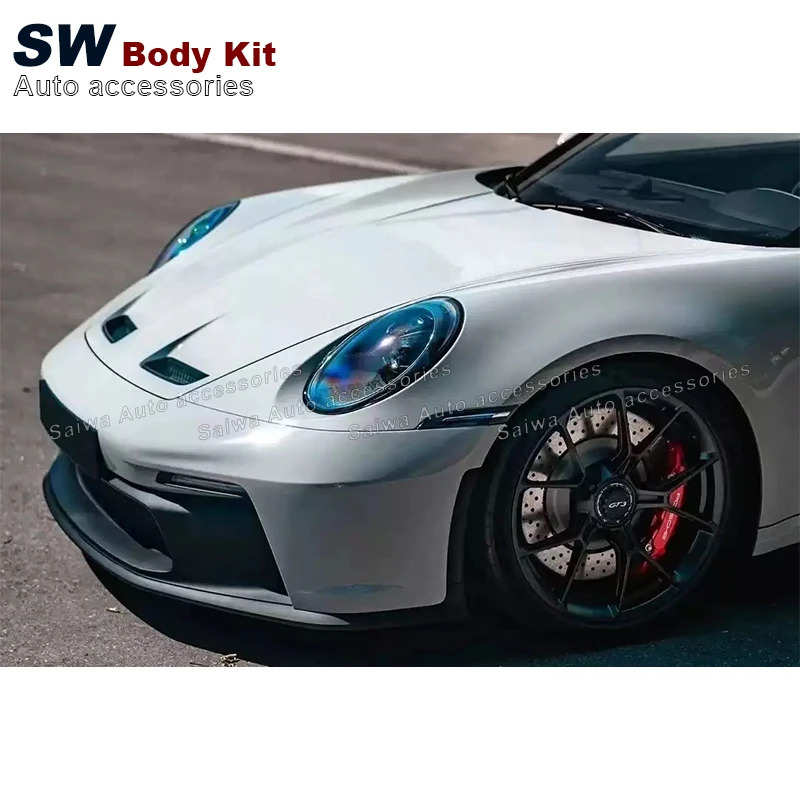 High Quality Body Kit for Porsche 911 992 Upgrade Modification Rear Bumper Front Bumper Side Skirts Auto Parts - Image 2