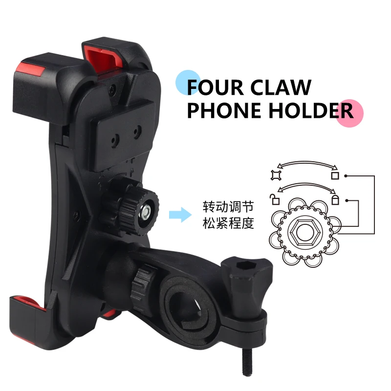 Motorbike Phone USB Charging Holder Bike Mobile Phone Charger Mount Motorcycle Phone Charger Holder - Image 5