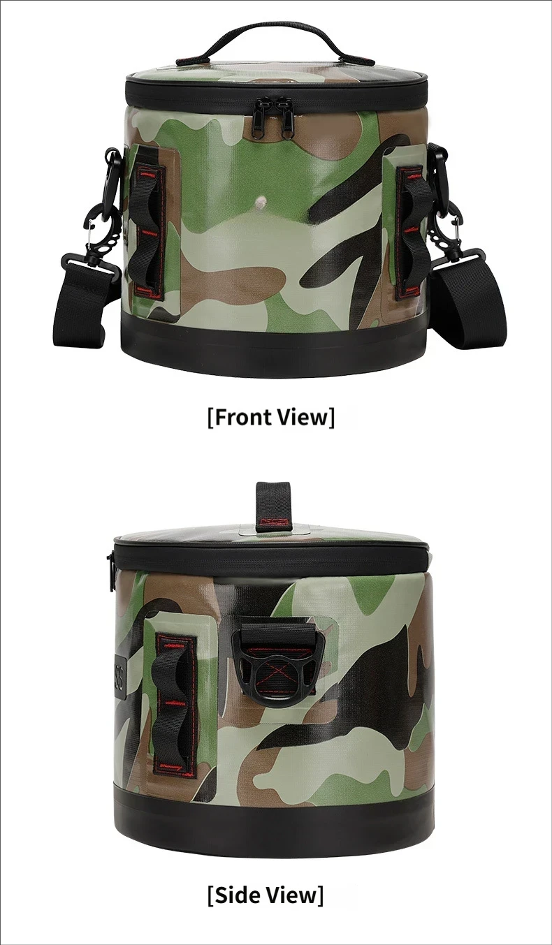Customer Logo Printed Outdoor Cooler Thermoelectric Waterproof Sealed 70L/30L Picnic Lunch Bag with 48 Hours Ice Retention - Image 3