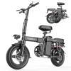 EU US Direct Shipping Best Price Electric Bike Foldable EBike Folding Electric Bicycle 250W Electric Hybrid Bike - Image 7