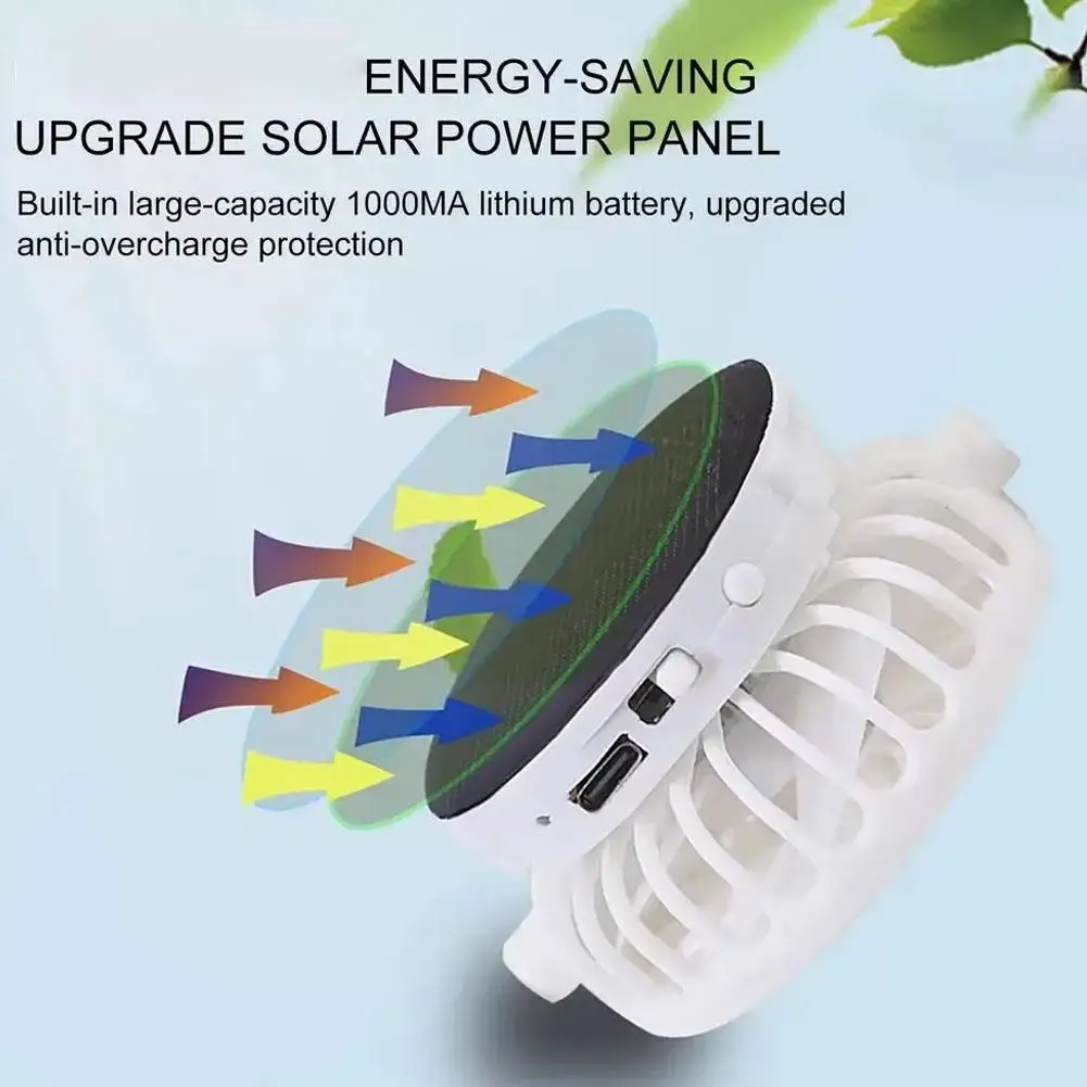 Newly upgrade breathable Sunhat with Solar Fan Sun Block Baseball Hat with Solar Fan USB Charging Fan Outdoor Sunhats - Image 27