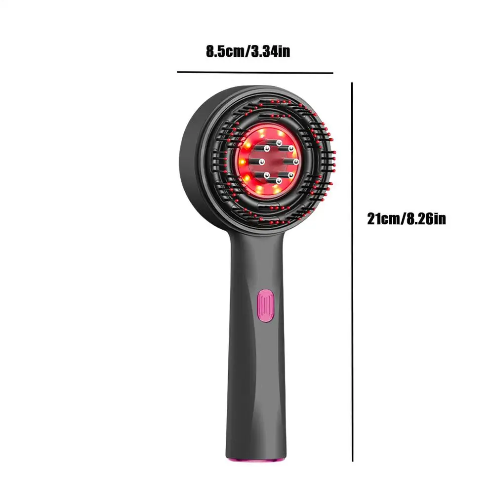 Scalp Massage Comb 2 in 1 Hair Oil Applicator Hair Massager Electric Scalp Massager Scalp Massaging Brush for Stimulates Hair - Image 7