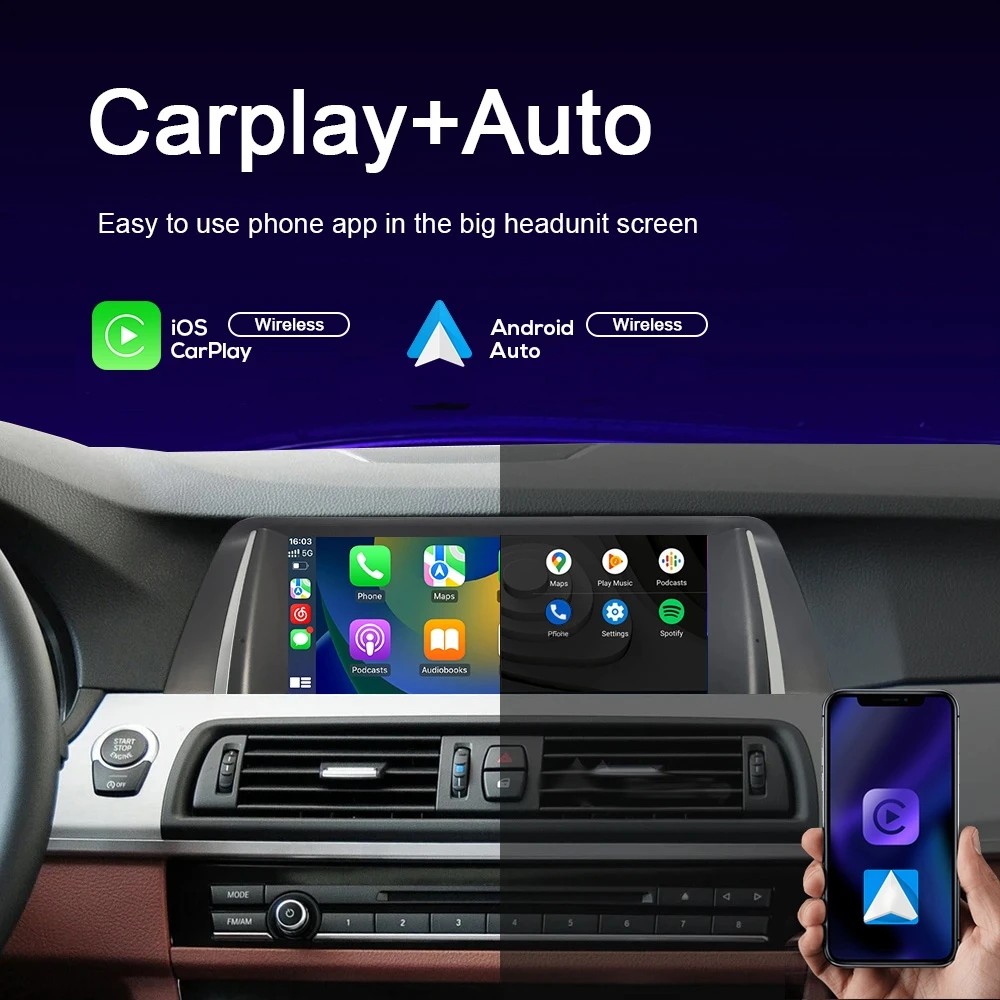12.3" Carplay Android 14 Car Radio GPS Stereo Navigation Wifi Bluetooth Autoradio For Lexus RX300 RX330 RX350 RX400h 2004-2007 - Image 3