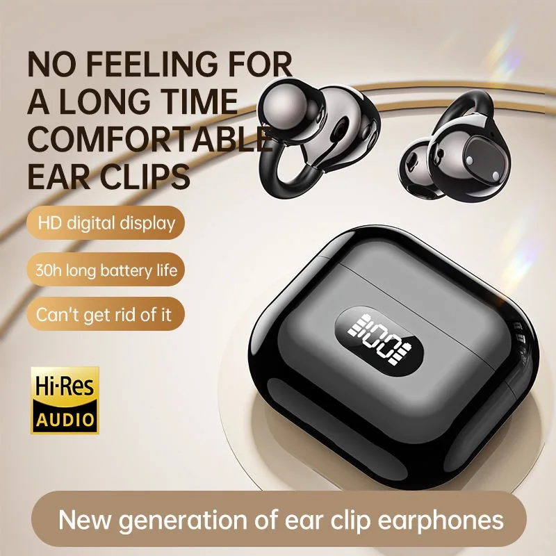 UYUXIO AI Language Translator Earphone with 150 Online Languages Clip On OWS Real Time Translation Earbuds for Business Travel - Image 5