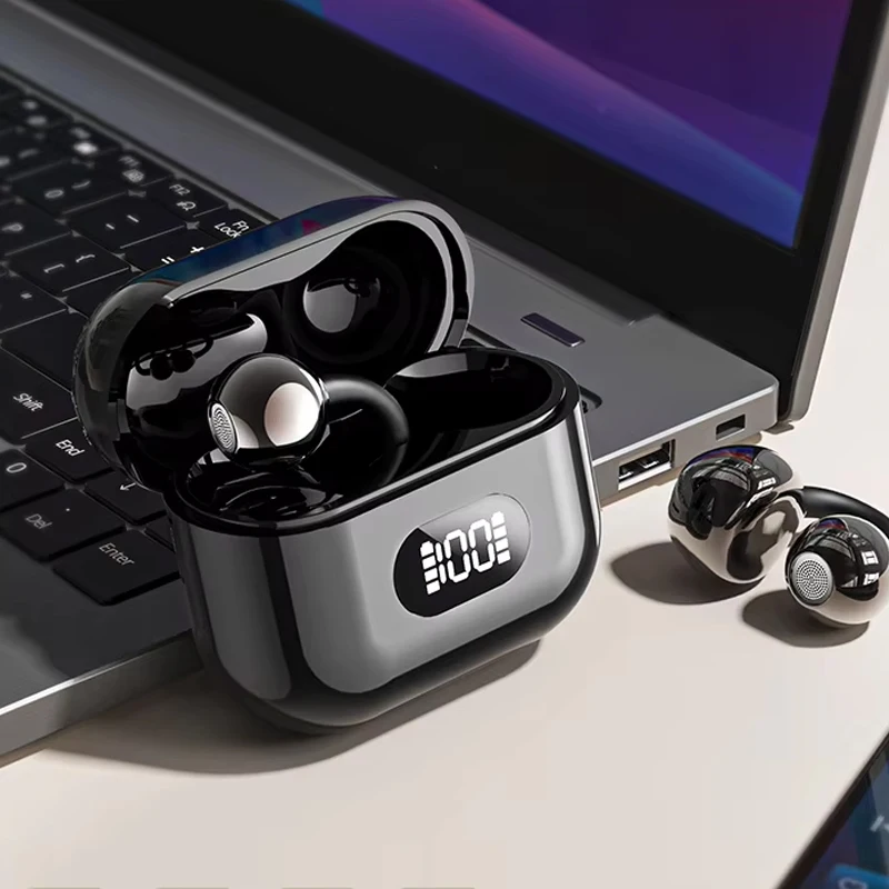 UYUXIO AI Language Translator Earphone with 150 Online Languages Clip On OWS Real Time Translation Earbuds for Business Travel - Image 6