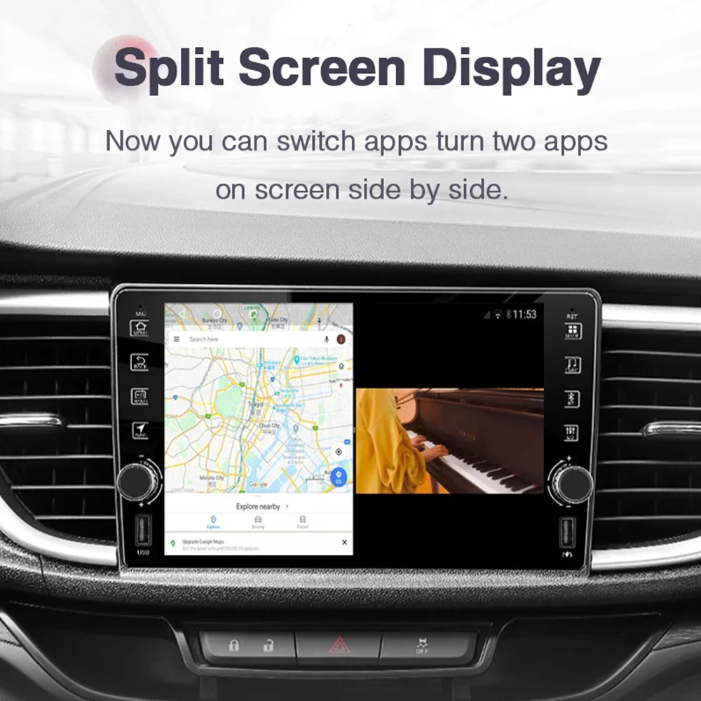12.3" Carplay Android 14 Car Radio GPS Stereo Navigation Wifi Bluetooth Autoradio For Lexus RX300 RX330 RX350 RX400h 2004-2007 - Image 37