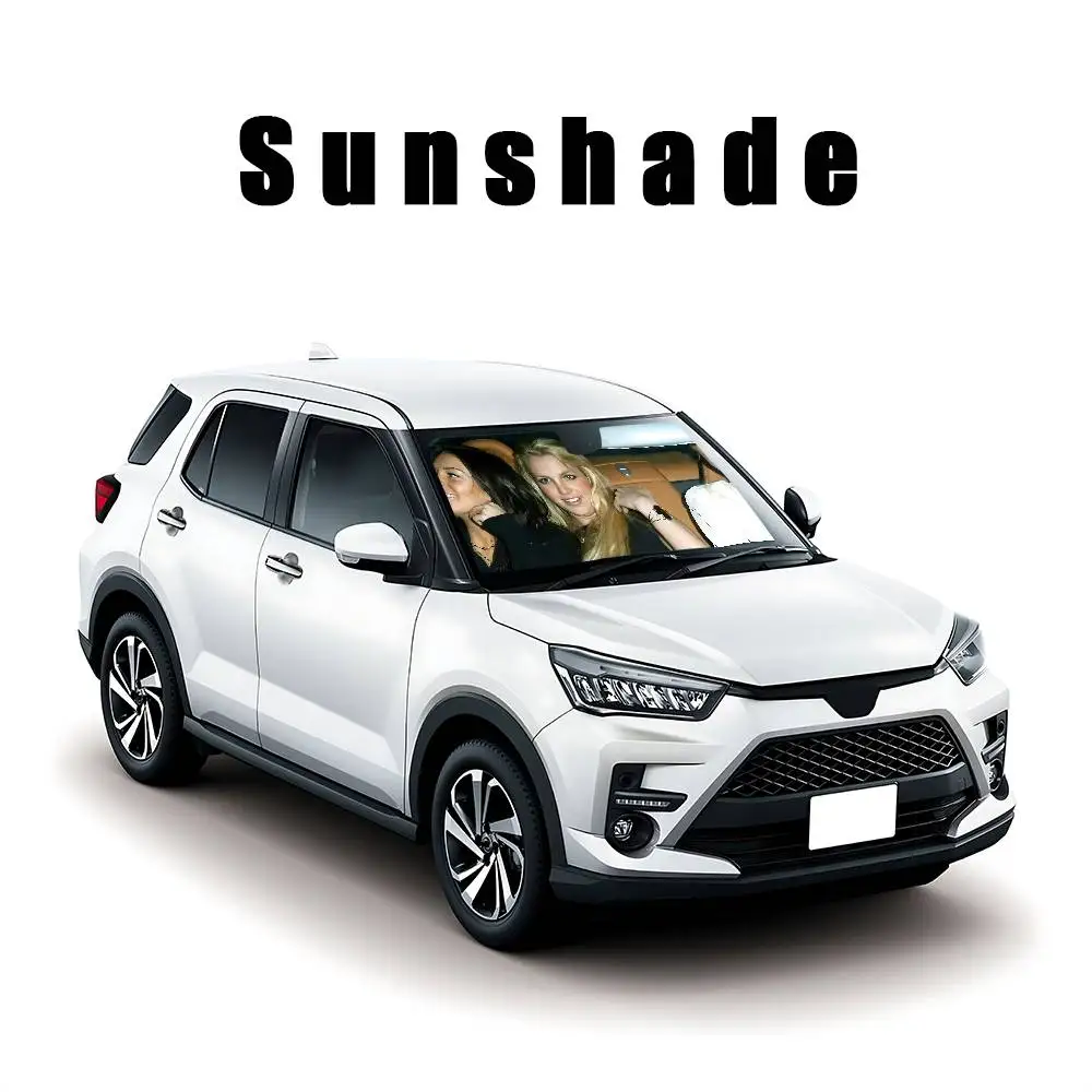 Paris Britney Lindsay-Hilton Car SunShade Car Sunshade Covers Cover Universal Windscreen Folding Visor - Image 10
