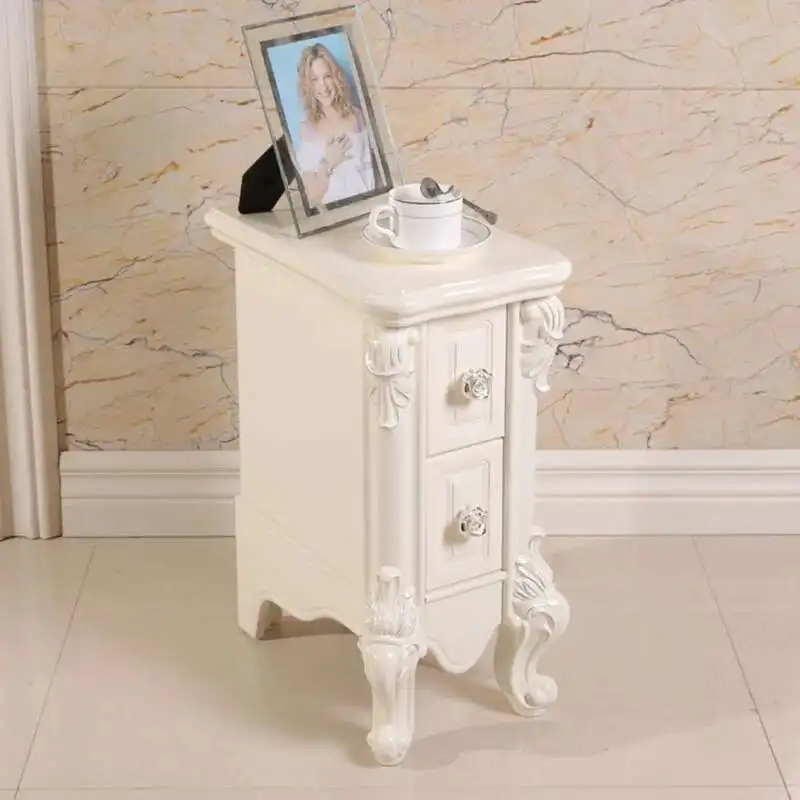Luxury European Night Table Nordic Aesthetic Unique Italian Nightstand Advanced Sense High-end Criado Mudo Home Furniture - Image 3