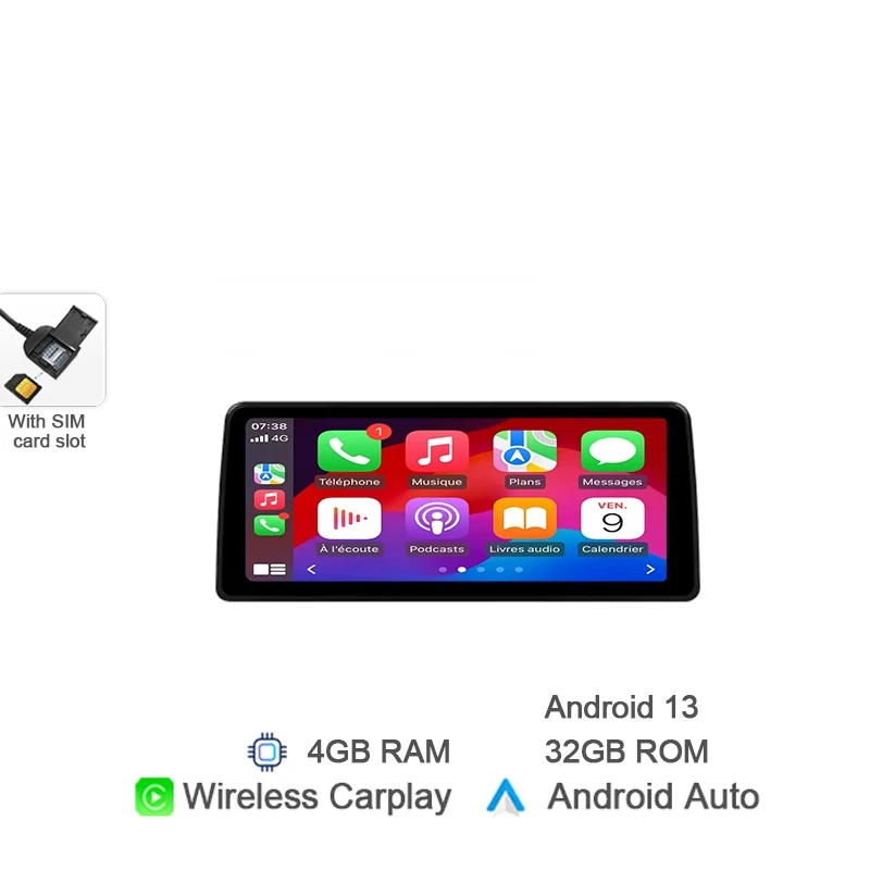 12.3" Carplay Android 14 Car Radio GPS Stereo Navigation Wifi Bluetooth Autoradio For Lexus RX300 RX330 RX350 RX400h 2004-2007 - Image 16