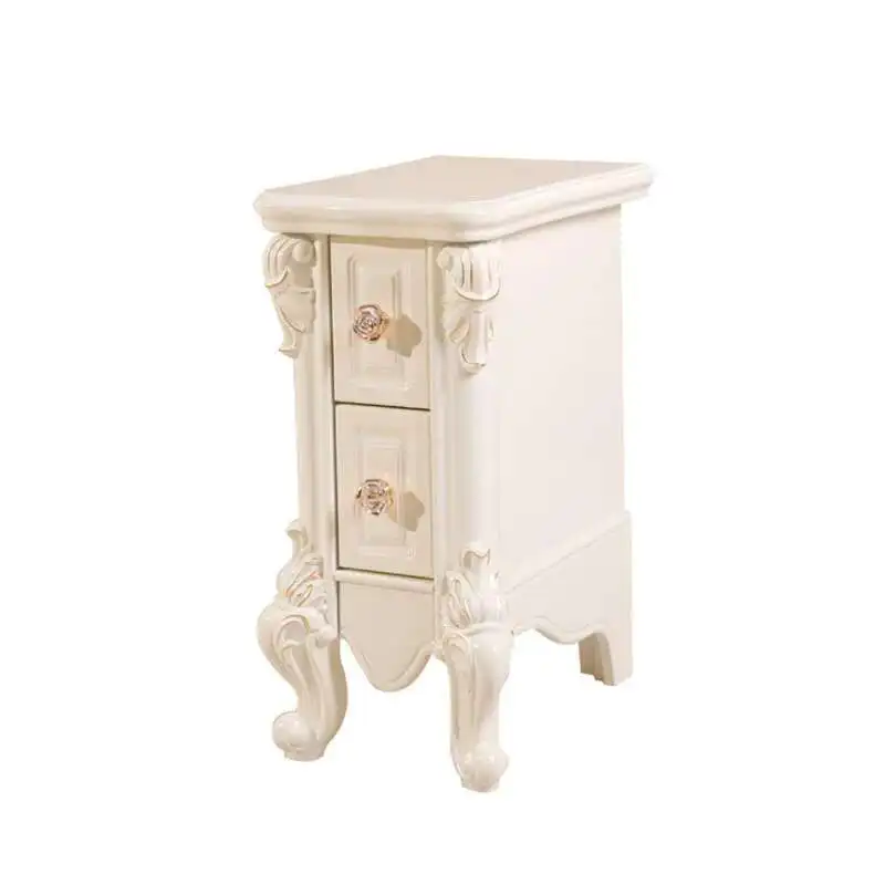 Luxury European Night Table Nordic Aesthetic Unique Italian Nightstand Advanced Sense High-end Criado Mudo Home Furniture - Image 6