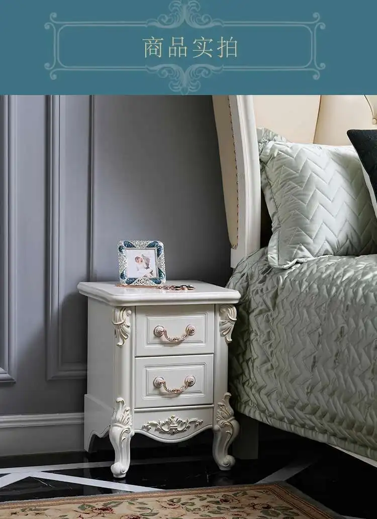 Luxury European Night Table Nordic Aesthetic Unique Italian Nightstand Advanced Sense High-end Criado Mudo Home Furniture - Image 22