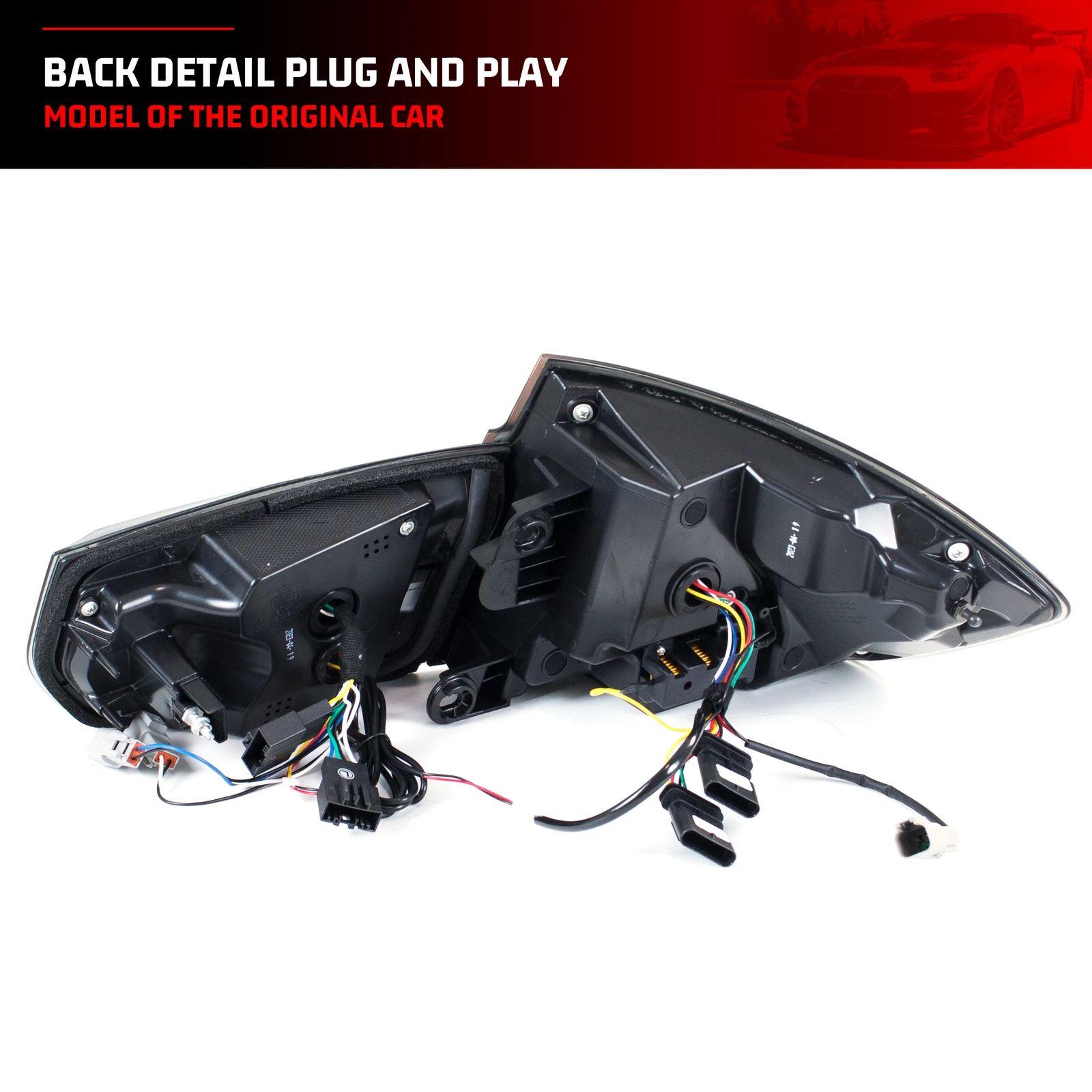 LED GTS Tail Lights for BMW 3-Series F30 F80 M3 2011-2018 Sequential Turn Signal Start-up Animation Black Rear Lamps Assembly - Image 5