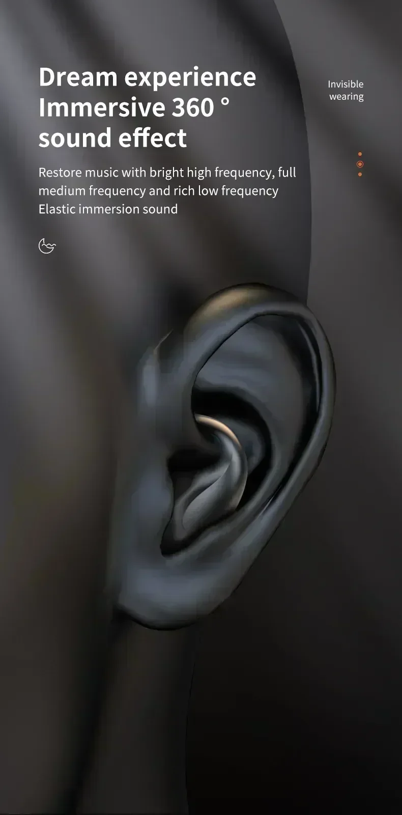 TWS Earphones Wireless Earphones Headphones Noise Reduction Sport Game Sleep Bluetooth Earbuds for all smartphones - Image 22