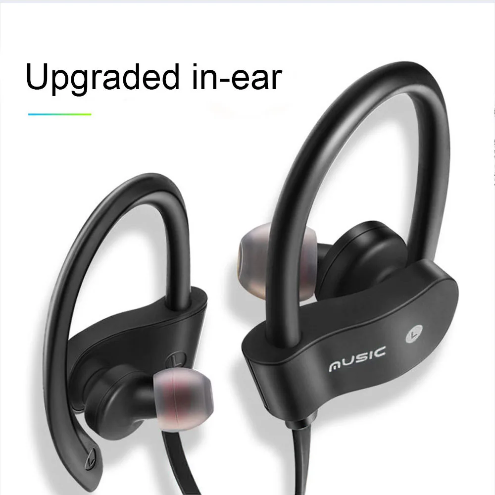 Bluetooth Earphones Earloop Earbuds Stereo Bluetooth Headset Wireless Sports Earpiece Handsfree With Microphone For Smart Phone - Image 12