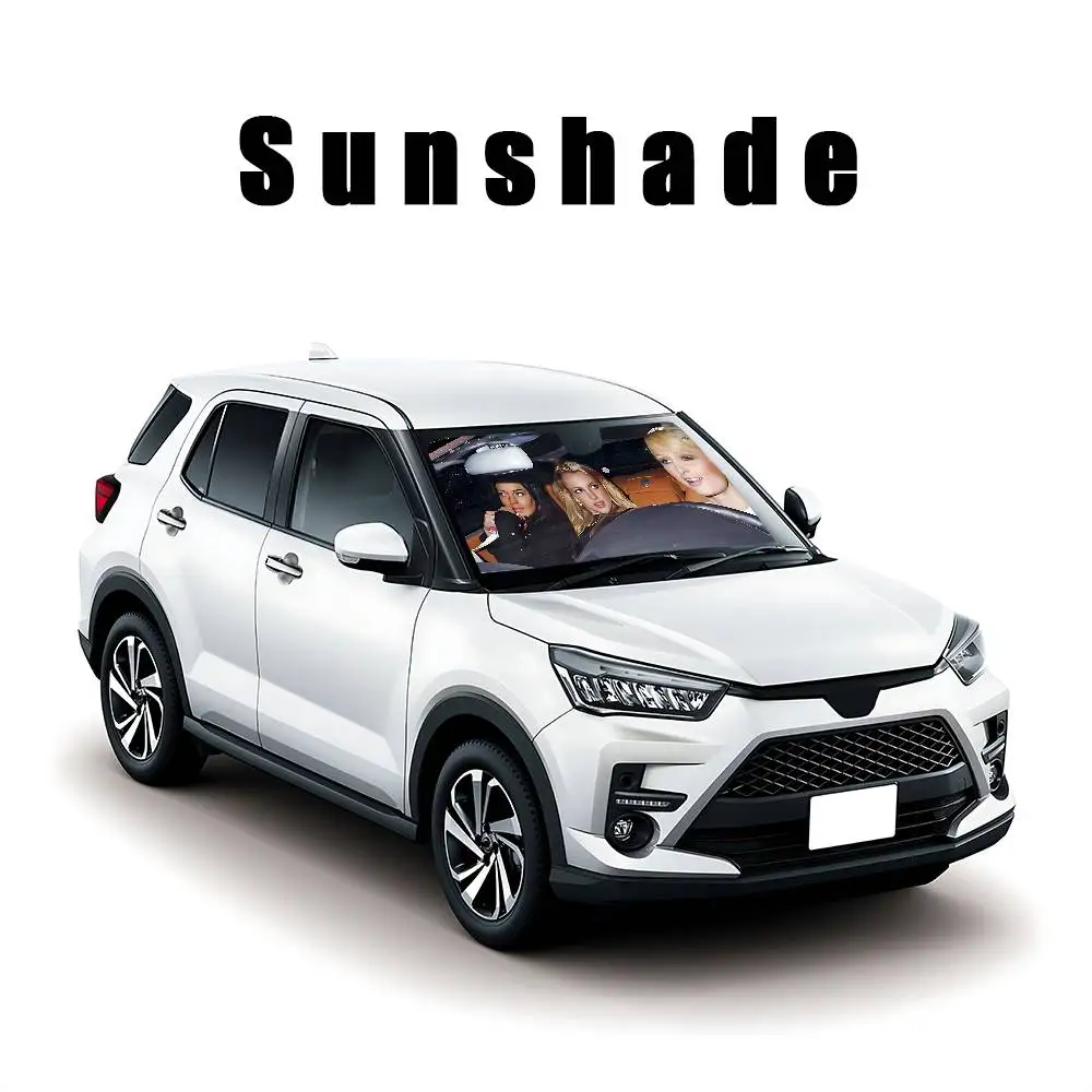 Paris Britney Lindsay-Hilton Car SunShade Car Sunshade Covers Cover Universal Windscreen Folding Visor - Image 8