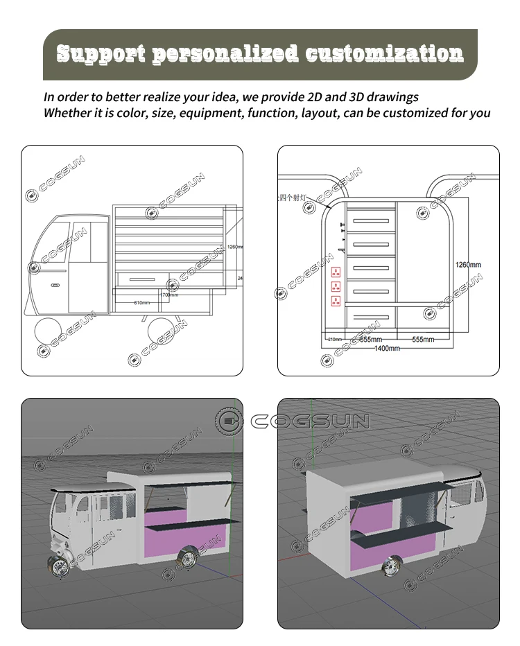 New Beer Bar Truck Ape Electric Tricycle Food Cart Mobile Tuk Tuk Foodtruck Juice Vending Car Hot Dog Stand Tuk Tuk For Sale - Image 11