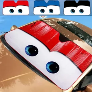 Car Solar Protection 4 Colors Eyes Heated Windshield Sunshade Car Window Windscreen Cover Sun Shade Auto Sun Visor Car-covers