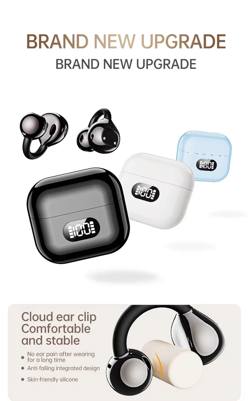 UYUXIO AI Language Translator Earphone with 150 Online Languages Clip On OWS Real Time Translation Earbuds for Business Travel - Image 13