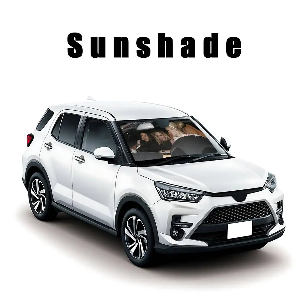 Paris Britney Lindsay-Hilton Car SunShade Car Sunshade Covers Cover Universal Windscreen Folding Visor - Image 9