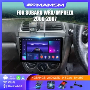 MAMSM For Subaru Impreza WRX 2000 - 2007 Car Radio Multimedia Video Player CarPlay Auto 4G Wifi GPS DSP IPS Navigation Head Unit