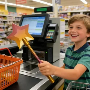 Card Holder Star Wand 3D Printed Tap-to-Pay Wand Contactless Credit Card Holder Fun Magical Payment Wand Gift for Teens