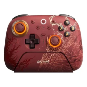 Wireless Game Controller for PC, Steam, and Android with Hall/Tactile Triggers, Motion Control, RGB Light Ring, 1000Hz Polling R