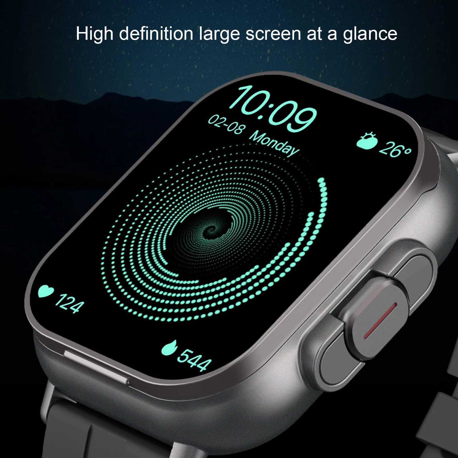 Smart Watch with Earbuds 2 in 1 Activity Watch Exercise Mode Sedentary Reminder Sleep Detection for Android for Sport - Image 6